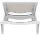 Шезлонг полипропиленовый Siesta Pacific White Taupe - изображение 5