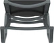 Шезлонг полипропиленовый Siesta Rio Dark Grey Black - изображение 4
