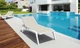 Шезлонг полипропиленовый Siesta Pacific White Taupe - изображение 9