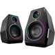 Компьютерные колонки Defender Solar 10 2.0 10Вт Bluetooth RGB USB Black (65940) - изображение 6