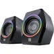 Компьютерные колонки Defender Solar 9 2.0 10Вт Bluetooth RGB USB Black (65939) - изображение 3