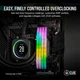 Память для настольных компьютеров Corsair 32 GB (2x16GB) DDR5 6400 MHz Vengeance RGB (CMH32GX5M2B6400C36) - изображение 5