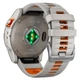 Смарт-часы Garmin Fenix 7X Pro Sapphire Solar Titanium w. Fog Gray/Ember O. Band (010-02778-14/15/64) - изображение 2
