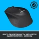 Миша Logitech M330 Silent Plus Wireless Black (910-004909) - зображення 5