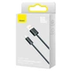 Кабель на 1м. USB to Type-C Dynamic 100W Gray, Baseus для зарядки и передачи данных (CALD000616) - изображение 5