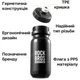 Фляга пляшка для спорту для велосипеда та спорту 600 мл ROCKBROS ML600 Сірий (RB-ML600-5989) - зображення 2