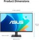 Монітор 27" ASUS VA279HG (90LM04J1-B02371) - зображення 9