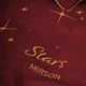 Простирадло MirSon Ranforce Elite 19-1655 Edmonda Stars King Size 220x240 см бавовна червоне (2200010539448) - изображение 2