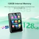 MP3 плеер ZAQE M4 Black, на 128 ГБ с Bluetooth 5.4, встроенный усилитель звука, HD динамик, HiFi Sound FM-радио + чехол, наушники - изображение 6