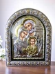 Срібна ікона «Свята Родина» Silver Axion ( 26см x 21см) EPZ5 - зображення 2