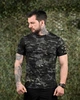 Тактическая хлопковая футболка Patriot Multicam Black кулир 60/62 - изображение 2