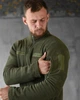 Тактична флісова кофта військова чоловіча фліска Олива L - зображення 3