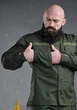 Тактичний костюм Ender з ріпстопу Олива з липучками для шевронів та кишенями XXXL - зображення 9