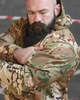 Тактический костюм софтшелл Flashback Black с липучками под шевроны и манжетами на хлястиках S - изображение 5