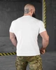 Тактическая футболка Combat Tactical Shirt White M - изображение 7