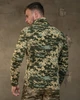 Тактическая флисовая кофта Patriot Пиксель мужская военная с липучкой и сетчатой подкладкой XXXL - изображение 4