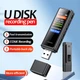 Міні диктофон Amoi M2 32GB цифровий MP3 плеєр з кліпсою і вбудованим динаміком - зображення 3