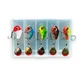 Набор Блесна Тейл-Спиннер, TL spinner Little Bomb 10g (5шт)+ коробка (8124-н1) - изображение 2