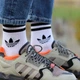 Чоловічі спортивні шкарпетки SuperSox високі Adidas, Білі 42-45р. - зображення 4