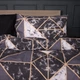 Комплект постільної білизни MirSon полуторний 143x210 см 17-0694 Onyx Marble Tiles Ranforce Elite (2200010454529) - зображення 2