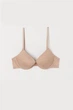 Бюстгальтер push-up H&M 270506098_beige 75D Темно-бежевий - изображение 6