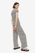 Комбинезон H&M 271182093 XL Светло-Бежевый/Черный горох - изображение 2