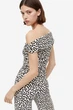 Комбинезон H&M 271182093 XL Светло-Бежевый/Черный горох - изображение 3
