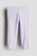 Легинсы 3/4 H&M 270510407 110 Светло-Фиолетовый - изображение 1