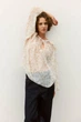 Блуза прозора H&M 271257114 S Світло-рожевий - зображення 3