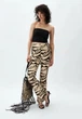 Штани H&M 271058091 36 Бежевий/коричневий - зображення 1