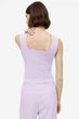 Топ H&M 271157823_purple L Фиолетовый - изображение 3