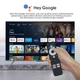 Smart TV Box Dcolor GD2 2/32Гб Netflix Google TV сертифікація 8K HDR, потужна Андройд ТВ приставка Amlogic S905Y4 Смарт ТВ приставка з Bluetooth-пультом голосовим пошуком, медіаплеєр для IPTV, фільмів, Megogo, SweetTV промокоди ТБ (Dcolor GD2 481585784) - зображення 8