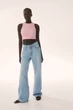 Топ H&M 271049251_pink XS Розовый - изображение 1