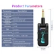 Цифровая радиосистема для гитары (инструментальная) Deviser WS-4 2.4G Black - изображение 7
