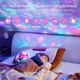Проектор галактики Яйцо, ночник звёздного неба лазерный, с Bluetooth колонкой, пультом Радуга - изображение 12