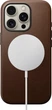 Чехол Nomad Modern Leather Case Brown for iPhone 16 Pro Max - изображение 7
