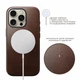 Чохол Nomad Modern Leather Case Rustic Horween для iPhone 16 Pro Max Коричневий (NM01689485) - зображення 3
