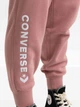 Штаны Converse Wordmark Fleece Pant Emb Pink 10024542-698 S - изображение 4