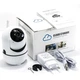 Камера видеонаблюдения CAMERA Wifi QC011 Белая Беспроводная поворотная видеоняня с инфракрасной подсветкой - изображение 2