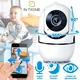 Камера видеонаблюдения CAMERA Wifi QC011 Белая Беспроводная поворотная видеоняня с инфракрасной подсветкой - изображение 9