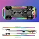 Светодиодная RGB подсветка днища автомобиля bluetooth12V IP68, LED лента (2шт по 90см, 2шт по 120см) - изображение 7