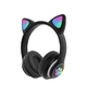 Беспроводные Bluetooth наушники с кошачьими ушками и цветной подсветкой Cat VZV-23M - изображение 5