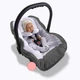 Всесезонний трансформер 4 в 1, вкладка-конверт "All-Season Baby Travel CC", ART-0000694, сірий з рожевим - зображення 1