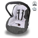 Всесезонний трансформер 4 в 1, вкладка-конверт "All-Season Baby Travel CC", ART-0000696, сірий з жовтим - зображення 5