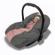 Всесезонний трансформер 4 в 1, вкладка-конверт "All-Season Baby Travel CC", ART-0000694, сірий з рожевим - зображення 7