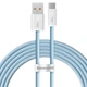 Кабель Baseus Dynamic Series Fast Charging Data Cable USB to Type-C 100W 1m Blue (CALD000603) - изображение 1