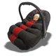 Всесезонный трансформер 4 в 1, вкладыш-конверт "All-Season Baby Travel CC", ART-0000682, чорный с красным - изображение 9