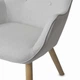 Крісло відпочинкове SOFOTEL Norse light gray - изображение 7