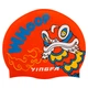 Шапочка для плавания силиконовая детская YINGFA K0012 (силикон, красный синий) - изображение 1