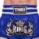 Шорти для тайського боксу та кікбоксингу TOP KING TKTBS-094 (сатин, нейлон, р-р S, синій) - изображение 4